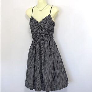 Tracy Reese Dress Striped Fit and Flare MIDI NWOT Sz 10 Perfect for Summer